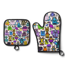 Oven Mitt und Pot Holder