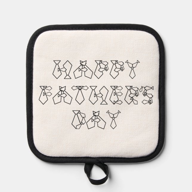 Oven Mitt und Pot Holder Topflappen (Vorderseite)