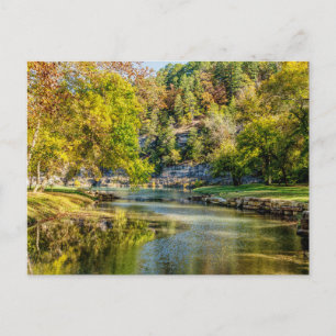 Over Dogwood Creek Postcard Postkarte