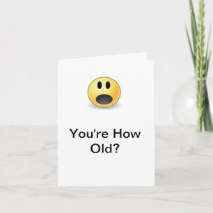 Over The Hill Birthday Card Karte