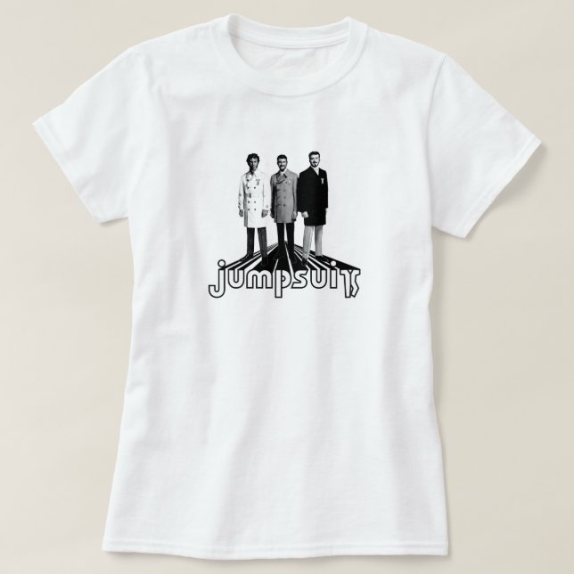 Overall-Bremsungs-Doppelte T-Shirt (Design vorne)