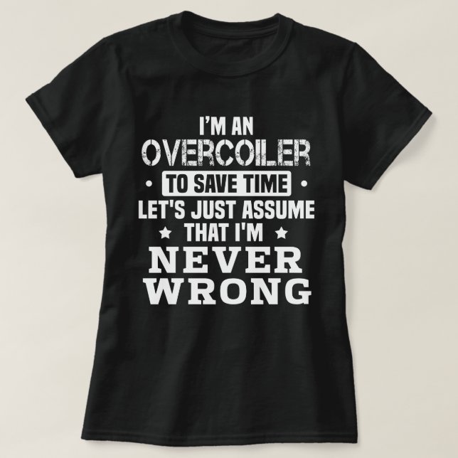 Overcoiler T-Shirt (Design vorne)