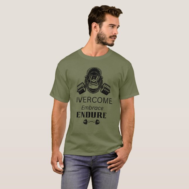 Overcome Embrace Endure T-Shirt (Vorne ganz)