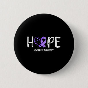 Overdose Warrior Hope Unterstützerteam Überdosis b Button