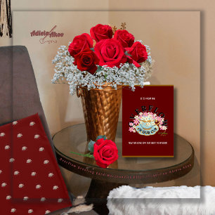 OVERFLOW Greeting Card - Adiela Akoo