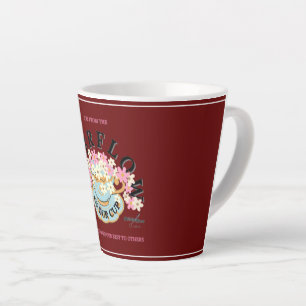 OVERFLOW Latte Mug by Adiela Akoo Milchtasse