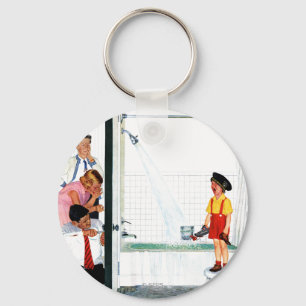 Overflowing Tub Schlüsselanhänger