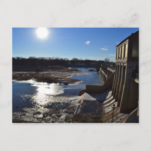 OverHolser Dam Postkarte