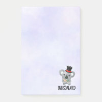 Overkoalafied Pun Niedlich Koala in Top Hat