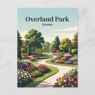 Overland Park Kansas Postkarte