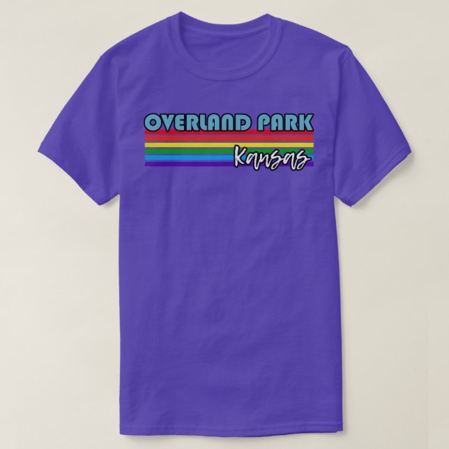 Overland Park Kansas Pride Overland Park LGBT Gif T-Shirt (Design vorne)