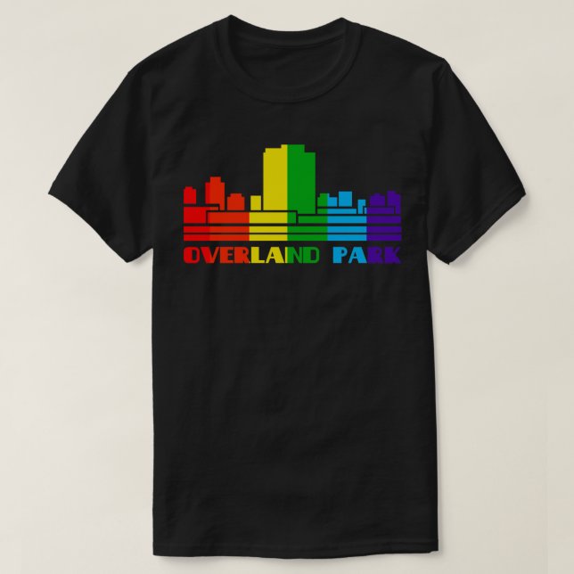 Overland Park Pride Overland Park LGBT Geschenk LG T-Shirt (Design vorne)