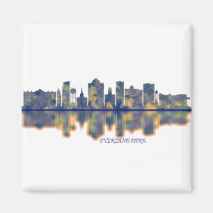 Overland Park Skyline Magnet