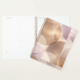 Overlapping translucent circles AI art  Planer