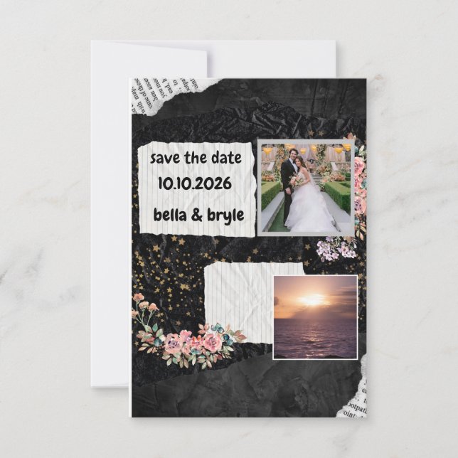 Overlay Photo Wedding Invitation  Photo Wedding  Einladung (Vorderseite)