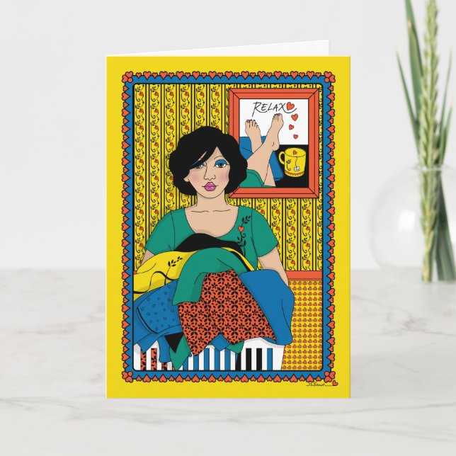 Overload_B_Greeting Karte (Vorderseite)