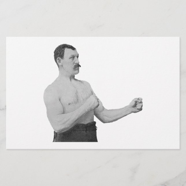 Overly Manly Man Meme (Vorderseite)