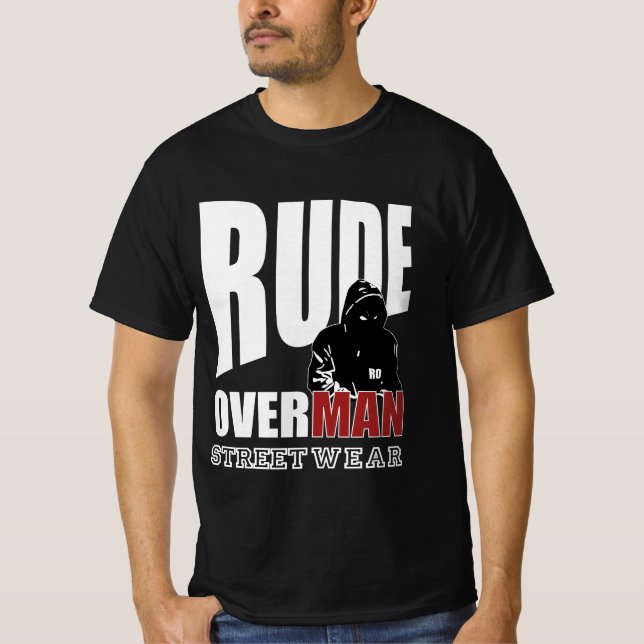 Overman Streetwear Logo T-Shirt (Vorderseite)