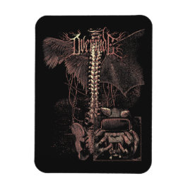 Override - Techno-Goth Streetwear Design Magnet