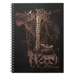 Override - Techno-Goth Streetwear Design Notizblock
