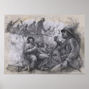 Overrun auf Hill 468 Poster