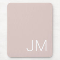Oversifizierte Mit Monogramm Initialen Rosa