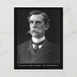OW Holmes LIEBE Twighlight Zitat Geschenke T-Shirt Postkarte