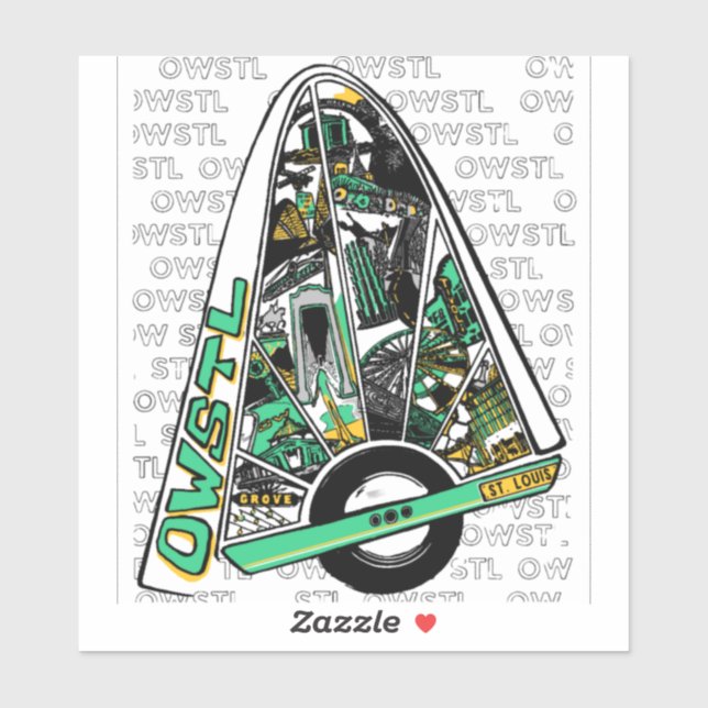 OW-STL-Aufkleber Aufkleber (Blatt)