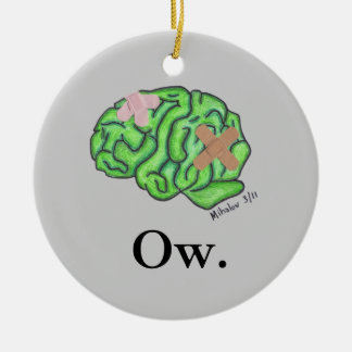 "Ow" Verzierung Keramik Ornament