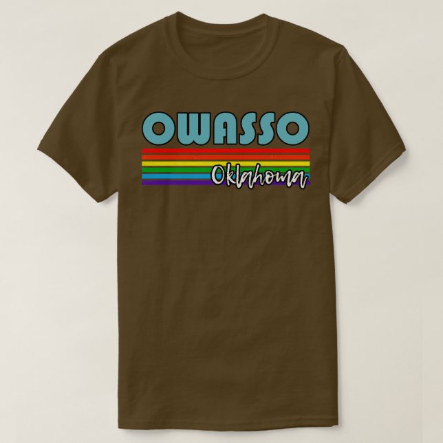 Owaso Oklahoma Pride Owaso LGBT Geschenkidee LGBTQ T-Shirt (Design vorne)