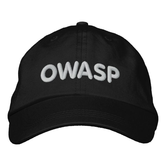 OWASP BESTICKTE KAPPE (Vorderseite)