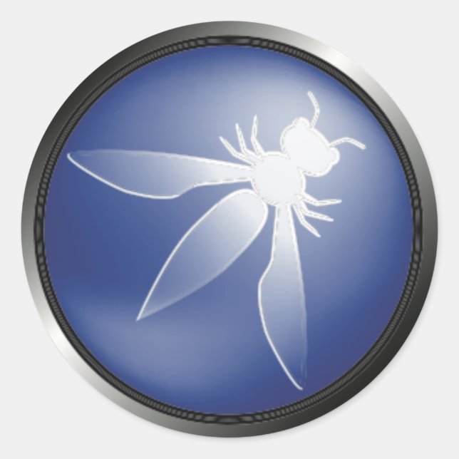 OWASP-Logo-Aufkleber - Klein Runder Aufkleber (Vorderseite)