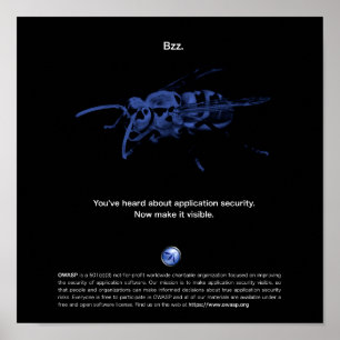 OWASP - Machen Sie AppSec sichtbar Poster