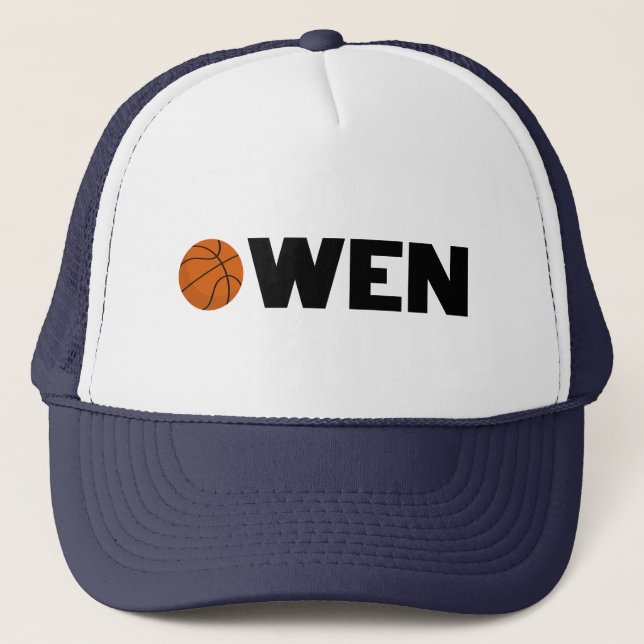 Owen Basketball Trucker Hat Truckerkappe (Vorderseite)