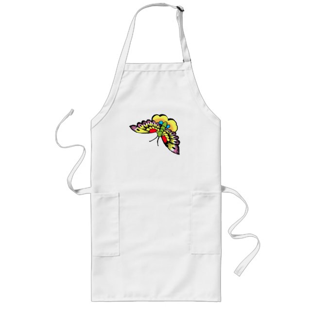 Owen Jones Antike Orientalische Schmetterlinge Lange Schürze (Vorne)