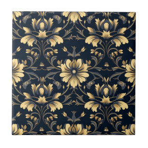 Owen Jones Inspiriert Art Nouveau Floral Pattern Fliese