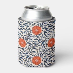 Owen Jones Red Orange Black Floral Vintag Boho Dosenkühler