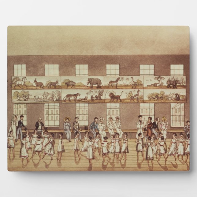 Owen's Institution, New Lanark (Quadrille Danci) Fotoplatte (Vorderseite)