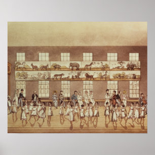 Owen's Institution, New Lanark (Quadrille Danci) Poster
