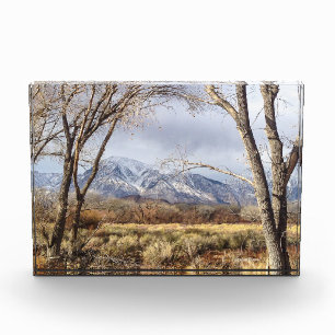 Owens Tal-Mountain View von Mt. Tom Fotoblock