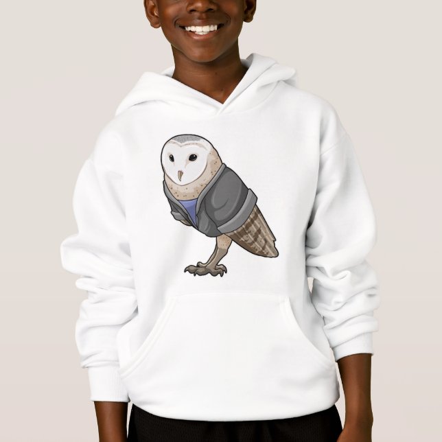 Owl als Sekretär Hoodie (Vorderseite)