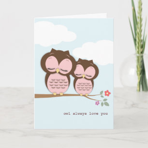 Owl Always Love You Mother's Day Card Karte