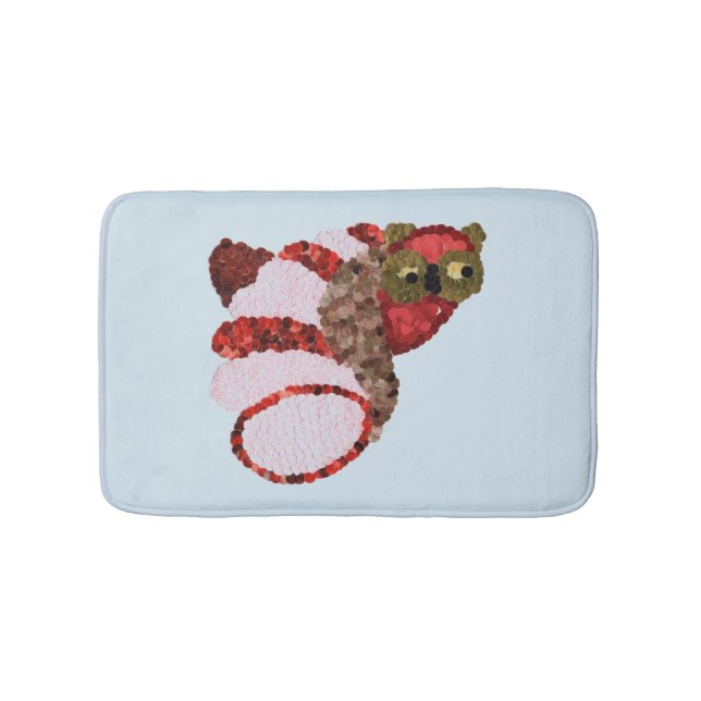 Owl Bath Mat Badematte (Vorderseite)