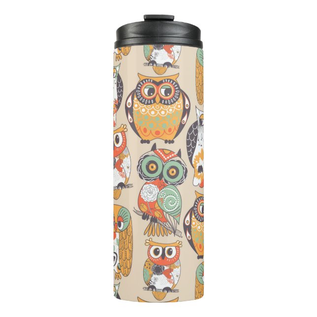 Owl Be Collection Trage Mug Thermal Tumbler Thermosbecher (Vorderseite)