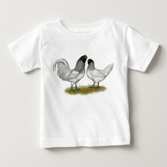 Owl Beard Chickens Baby T-shirt (Vorderseite)