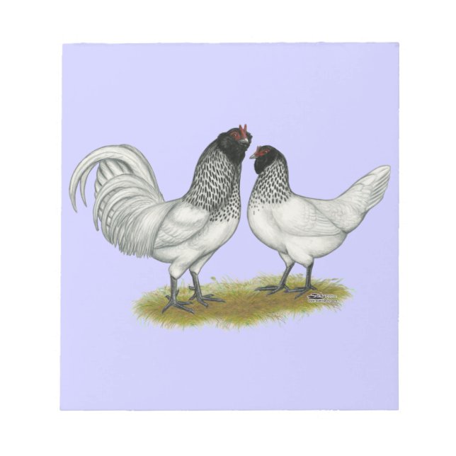 Owl Beard Chickens Notizblock (Vorderseite)