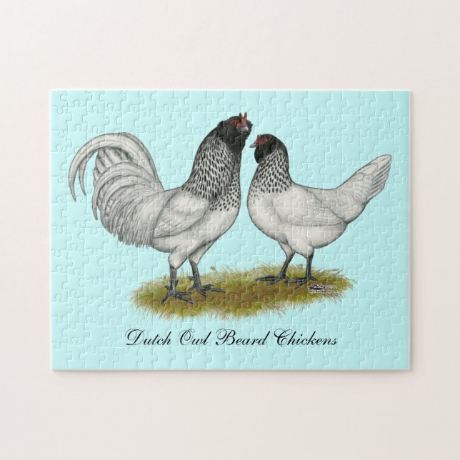 Owl Beard Chickens Puzzle (Horizontal)