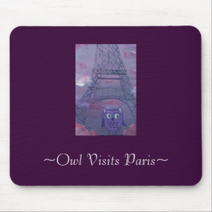 ~Owl besucht Paris~ Mousepad