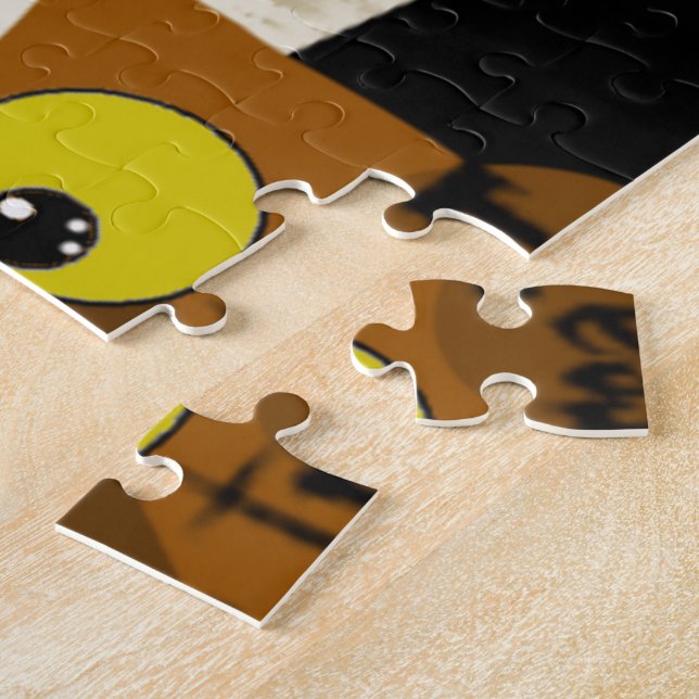 Owl-Bild Puzzle (Seite)