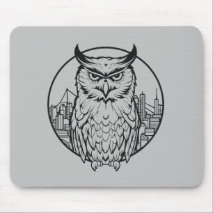 Owl Bird Animal Freedom Wildlife Wonder Art Mousepad